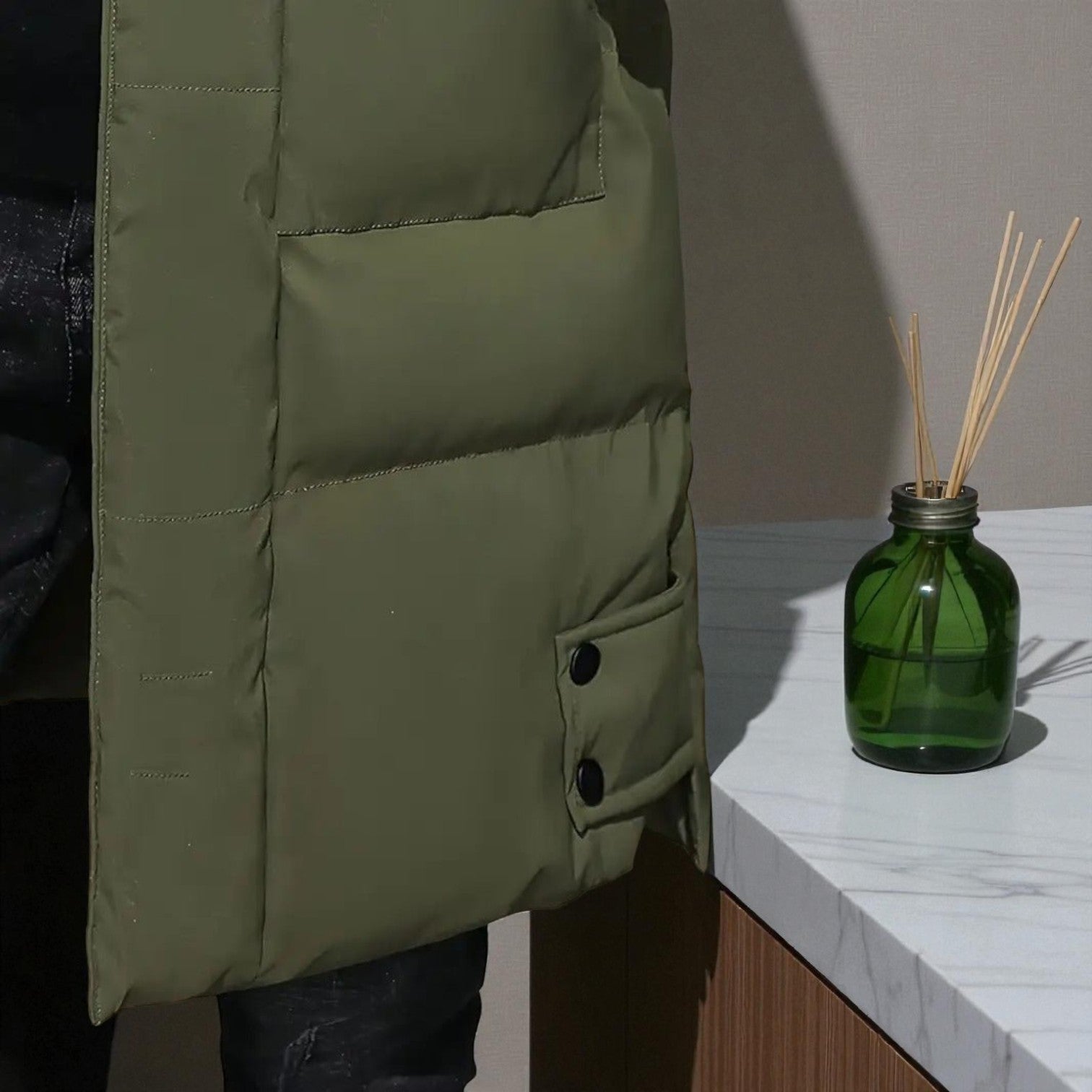 Frank – Long, Water-Resistant Winter Parka with Hood